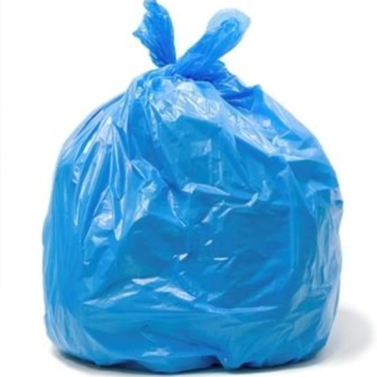 Olympic Dust Bin Bag 29 x 39 Blue/black (10 pcs)
