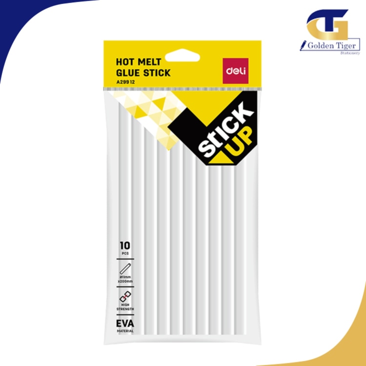 Deli Glue Gun Stick Big (10pcs)  gunသုံးကော်တောင့်