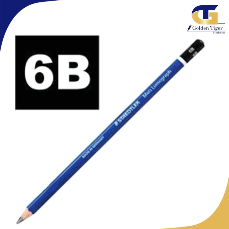 Staedtler Drawing pencil 6B Golden Tiger Stationery Store
