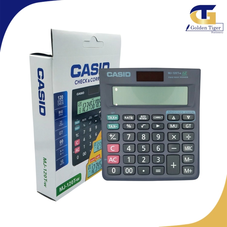 Calculator CASIO MJ120TW (12 Digit )