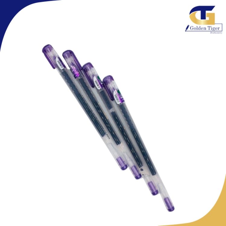 Apple Gel Pen  0.4 (Purple)(pcs)