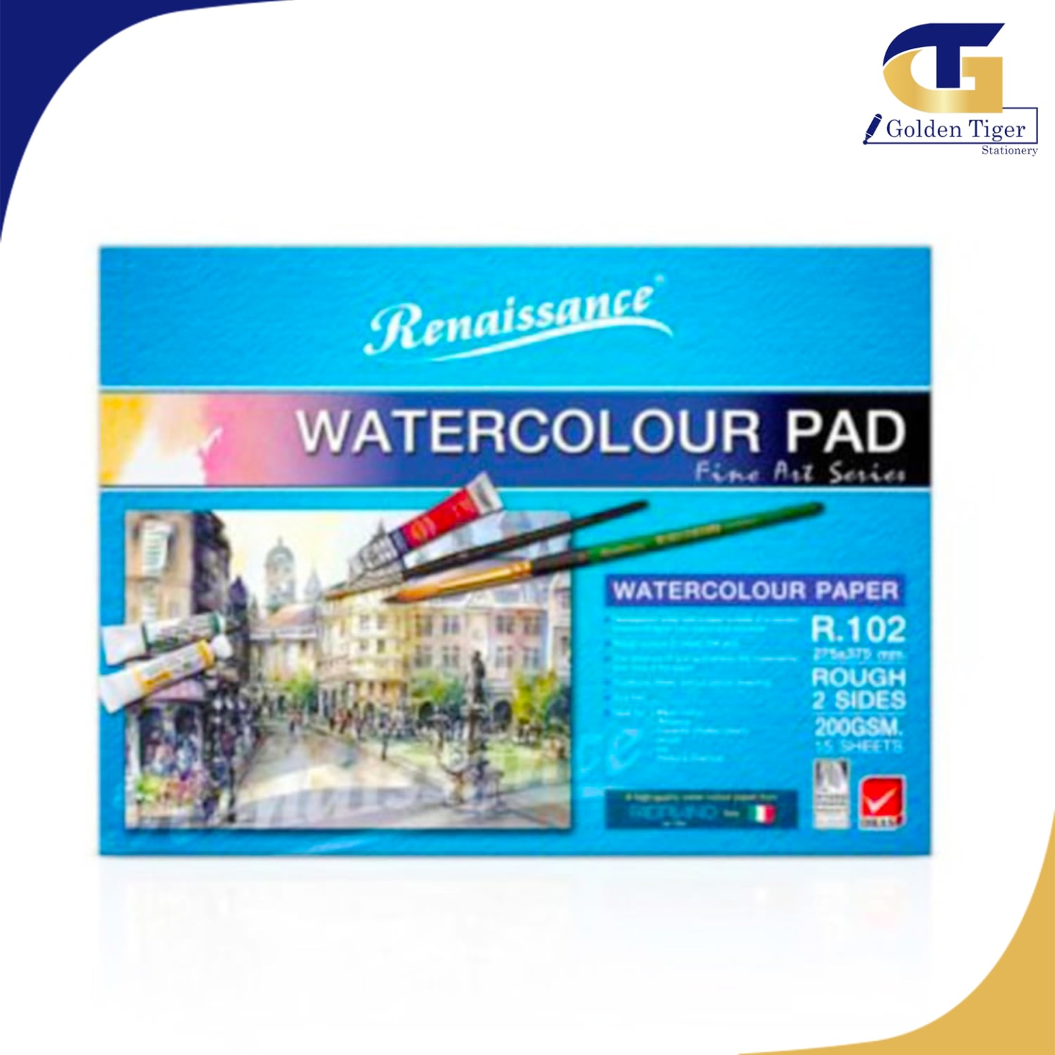 Renaissance Water Color Pad R602 (size 275x375mm) 300g 10sheets