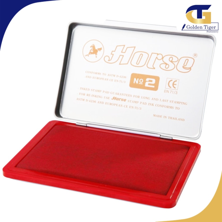 HORSE Stamp Pad (Size No - 2 )