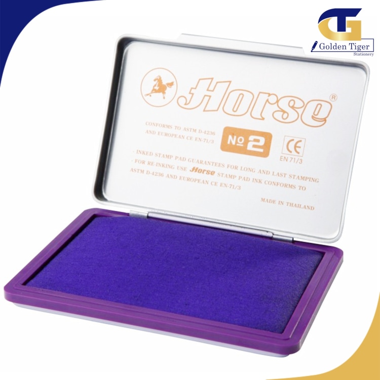 HORSE Stamp Pad (Size No - 2 )