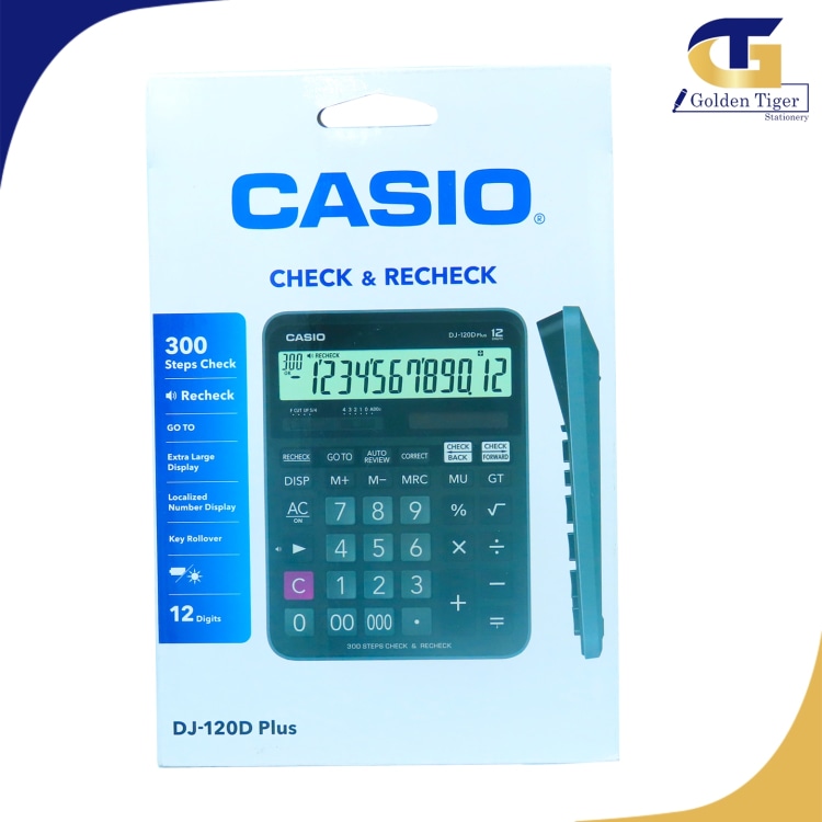 CASIO Calculator  DJ-120D Plus