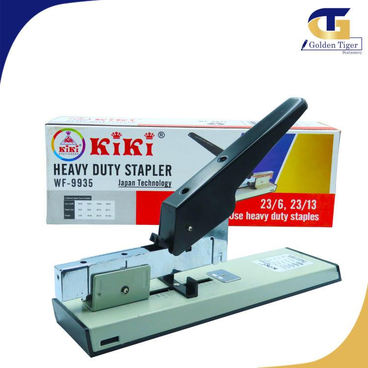 KIKI Heavy Duty Stapler 23/13 ( WF 9935) (Capacity 130Sheet)