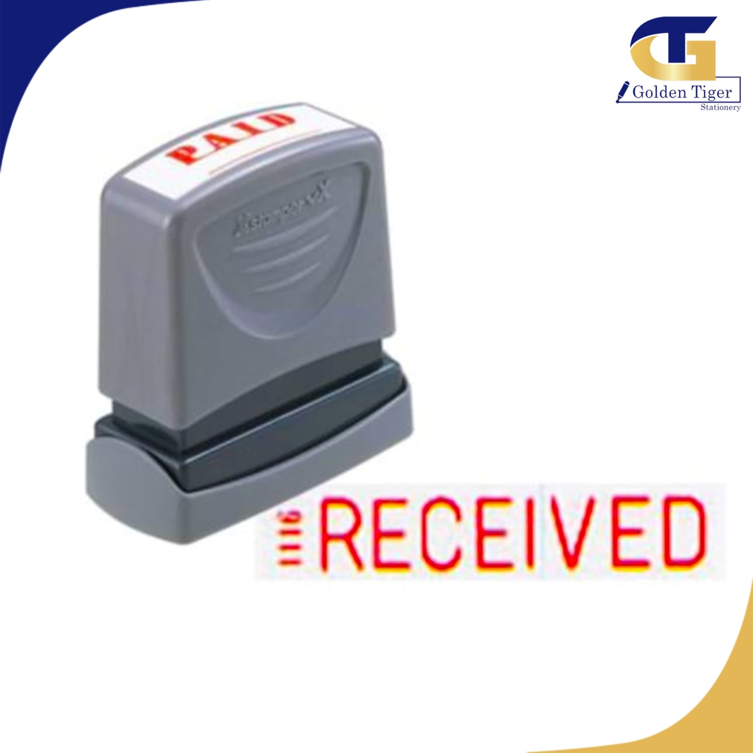 Xstamper Auto Ink RECEIVED Golden Tiger Stationery Store