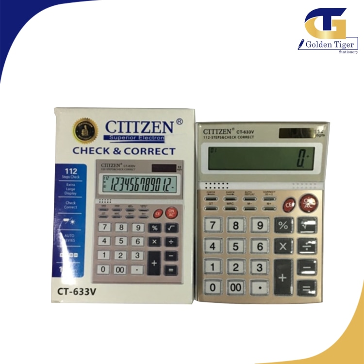 Calculator CITIZEN CT-633V (12 Digit )