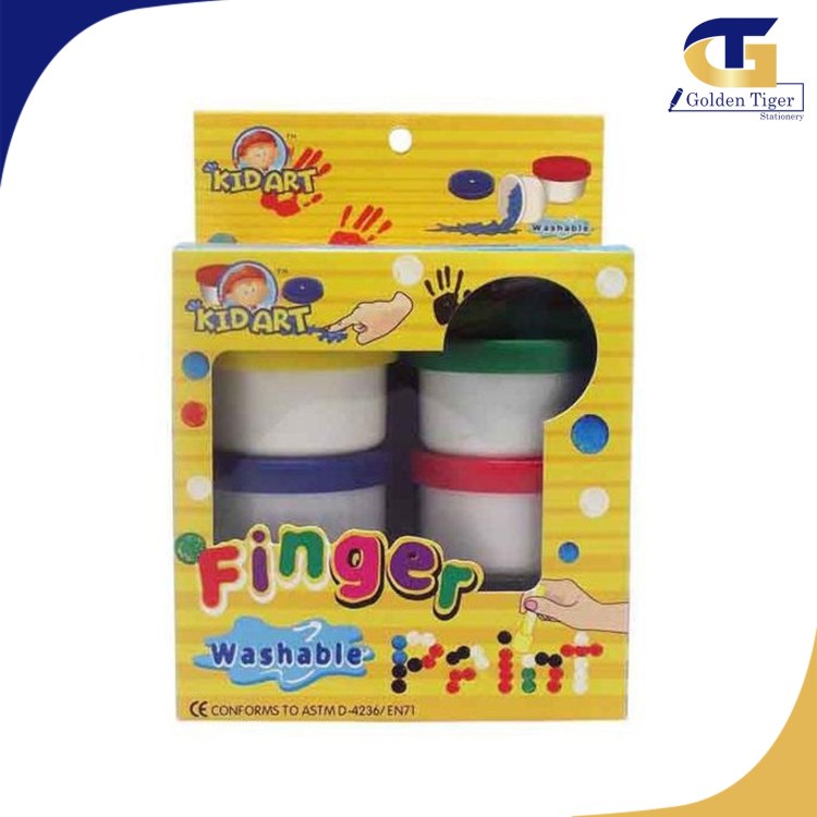 Kid Art Finger Paint (washable 6color) FP25/6FB