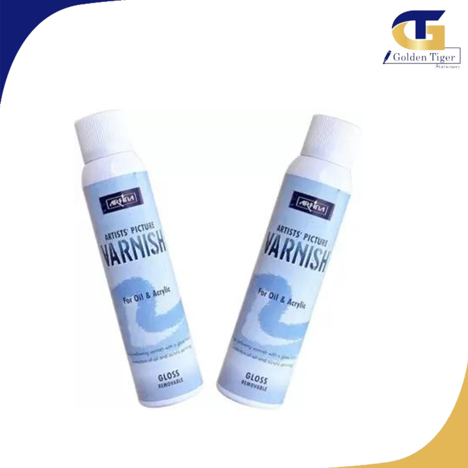 Arfina Fixative Spray for Oil and Acrylic 200ml Golden Tiger