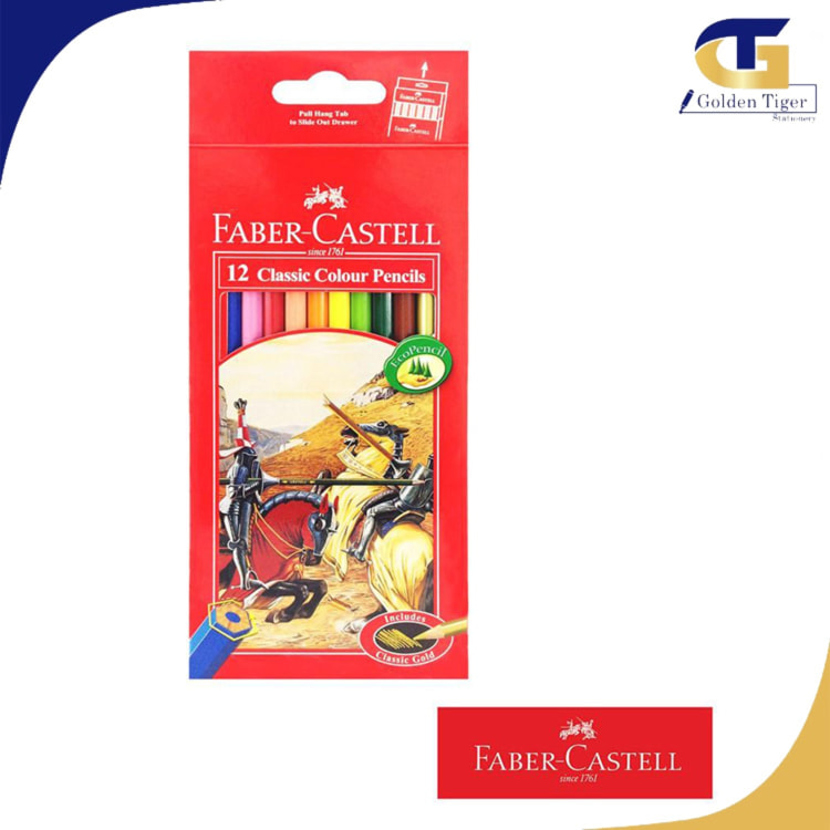 Faber Castell Classic  Color Pencil 12 Color