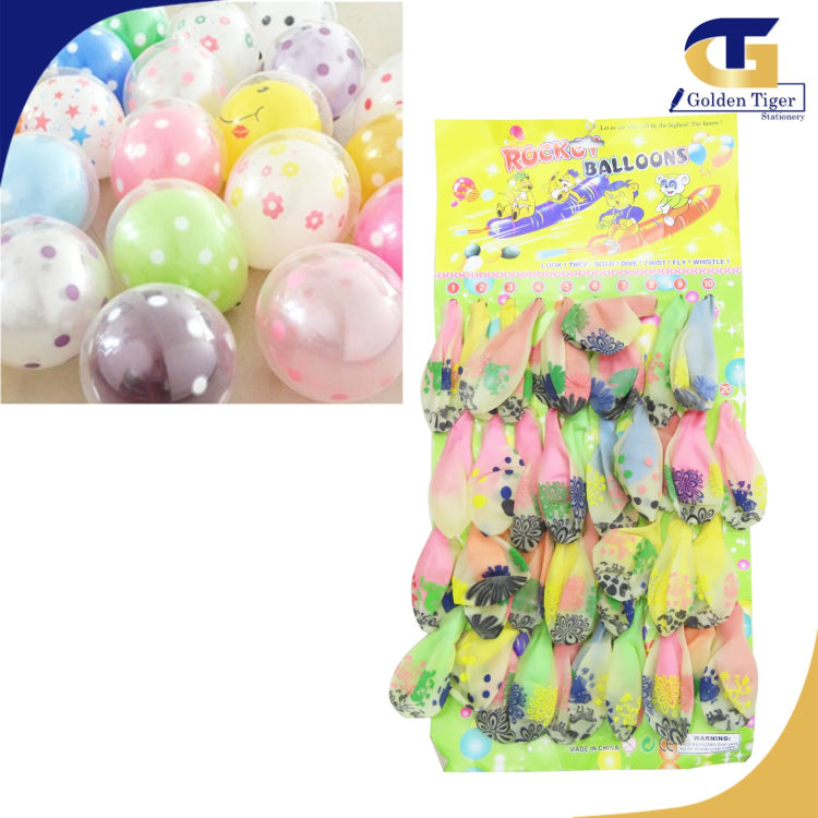 Balloon - 40pcs (Double) နှစ်ထပ်ဘောလုံး