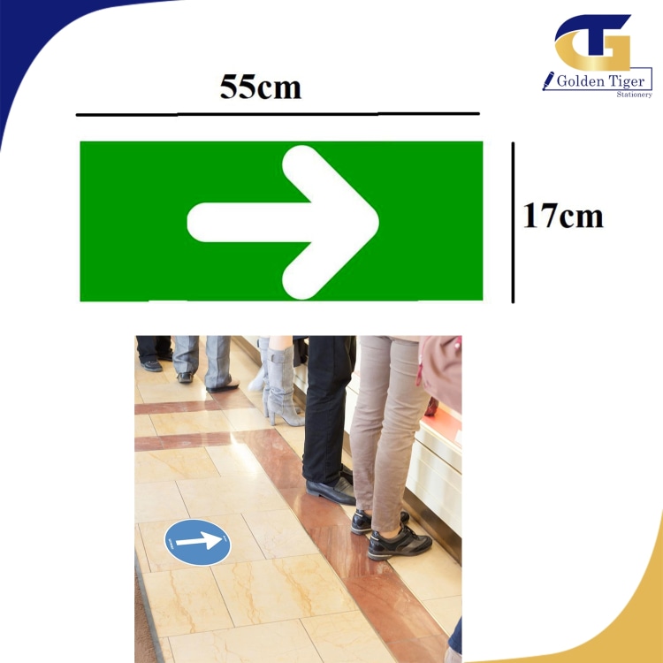 Floor Sticker (Arrow 55*17cm)