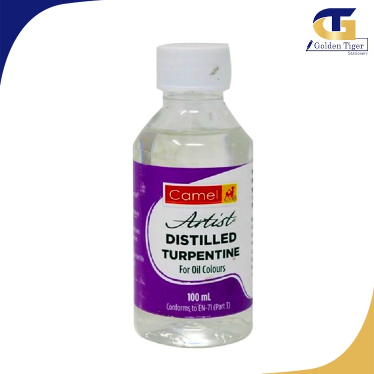 Camel Artist Distilled Turpentine Oil 100ml (For oil colors)