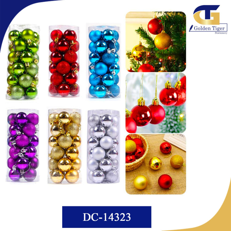 Christmas Plastic Ball 9155-2 (3cm)