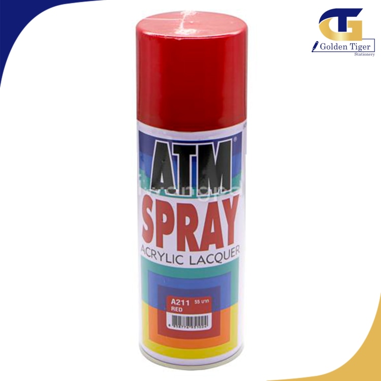 ATM Spray Paint RED A211