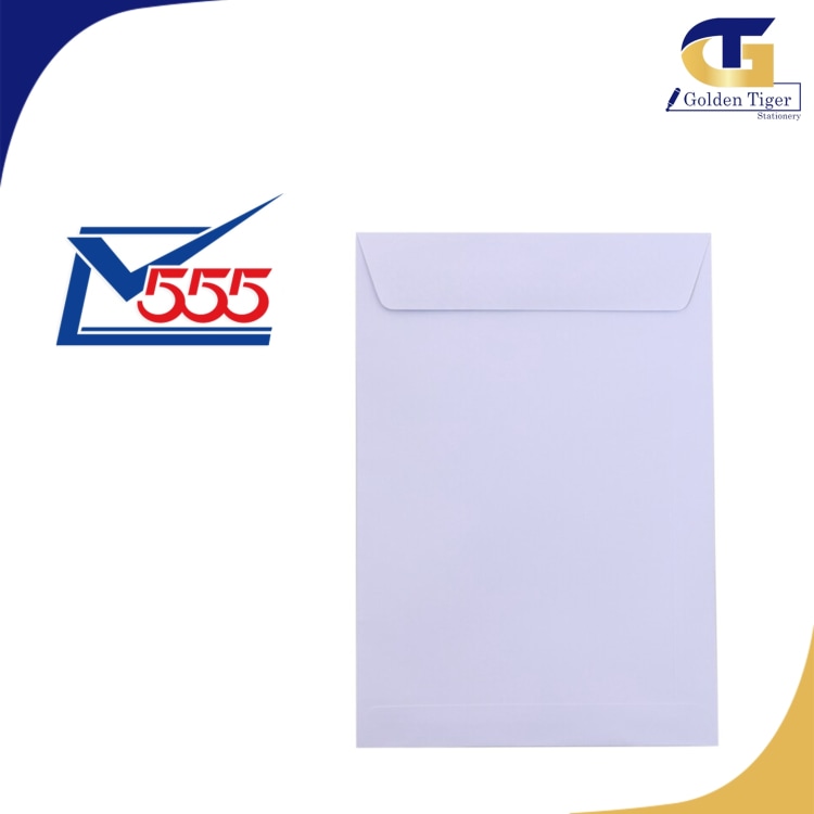 Envelope A4 White With Glue 50Pcs (555N)