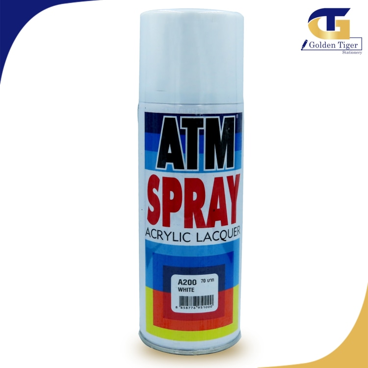 ATM Spray Paint TITANIUM WHITE A200