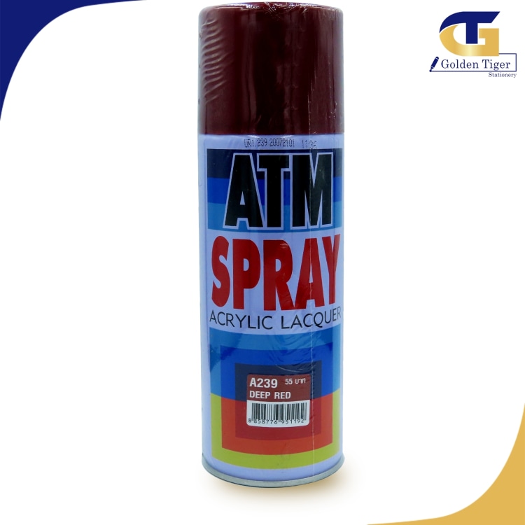ATM Spray Paint DEEP RED A239