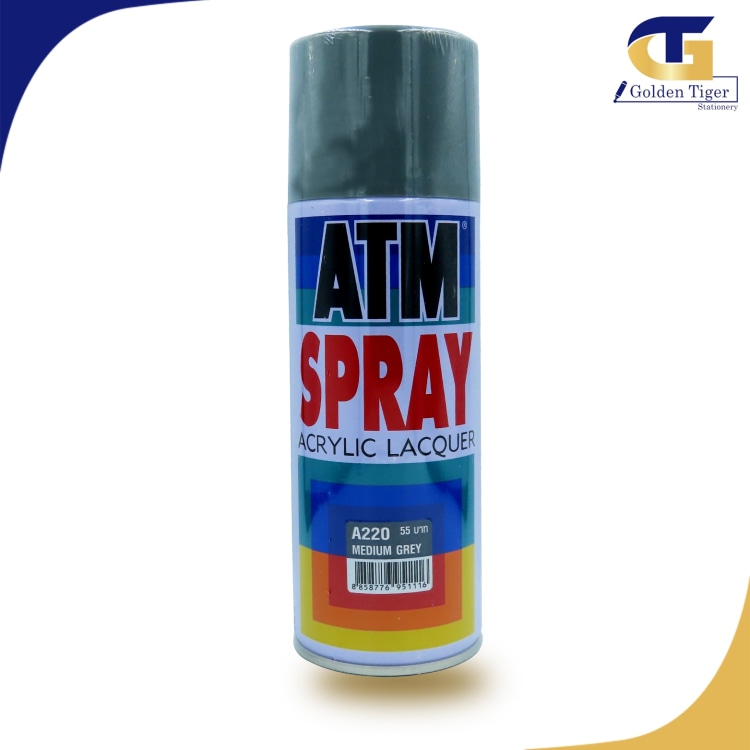 ATM Spray Paint MEDIUM GREY A220 /A215 Grey