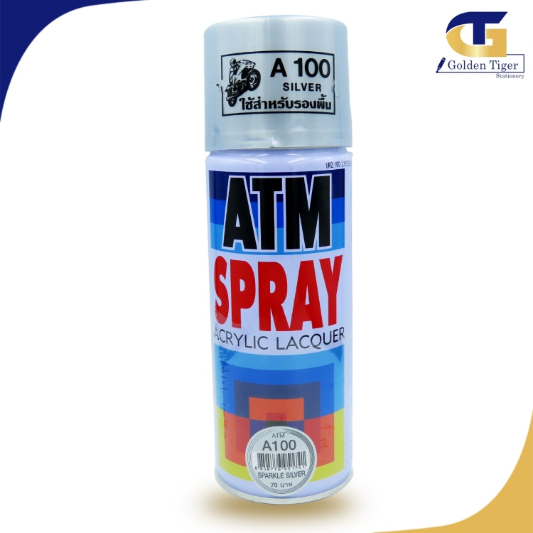 ATM Spray Paint SPARKLE SILVER A100