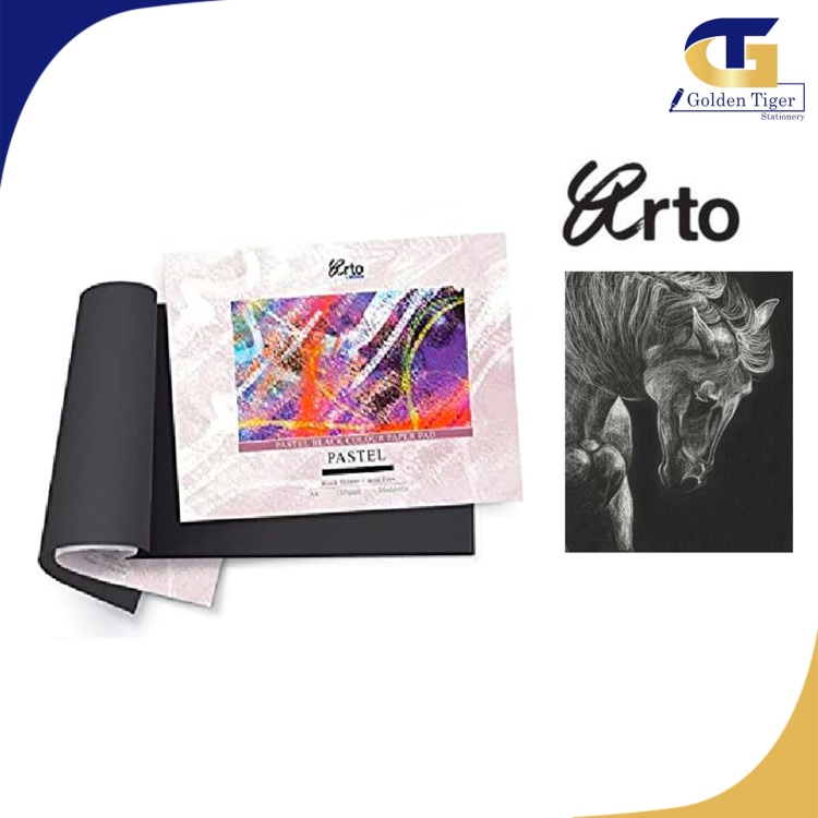 ARTO Pastel Paper Black Pad A3 / 160g / 24sheets CR37158