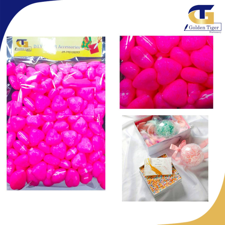 Foam Ball Heart Shape (Small 1.5cm)