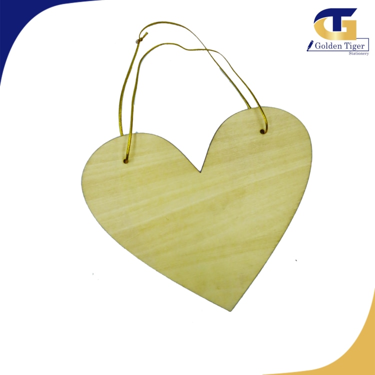 Heart Shaped Wood Slice