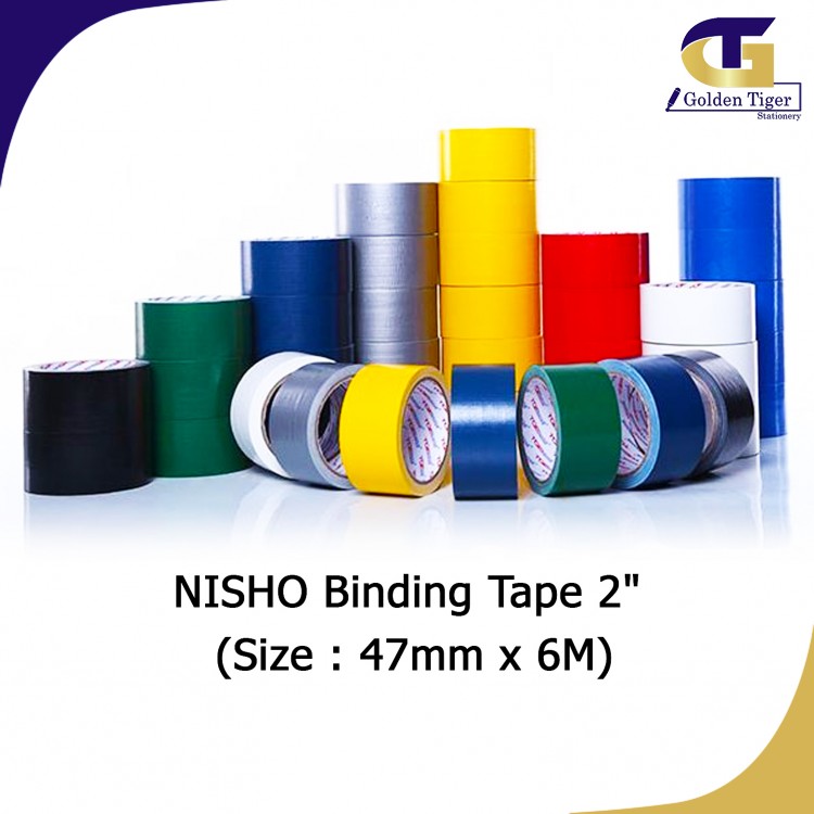 NISHO Binding Tape 2" (Size : 47mm x 6M)