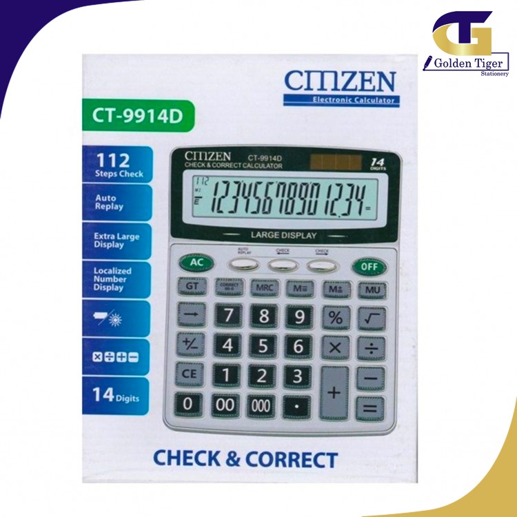 Calculator CITIZEN CT-9914D (14 Digit )