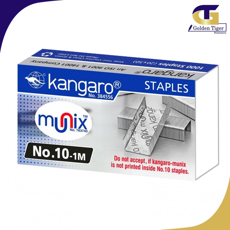Kangaro Stapler Pin NO10 (pcsဘူးသေးလေး) (Capacity 10Sheet)
