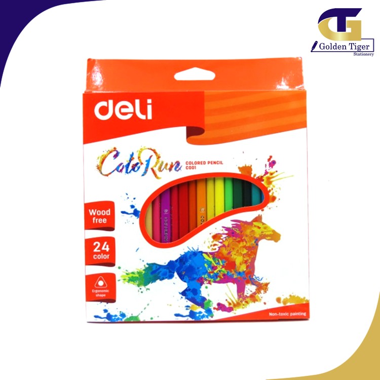 Deli Color Pencil C00320 (24 Color)