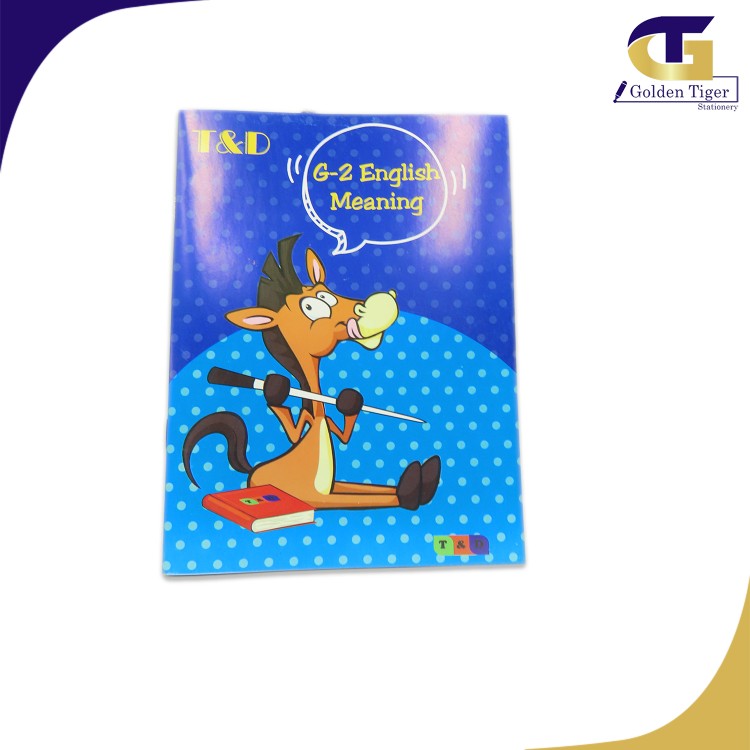 TD English Meaning Book For Grade-2
