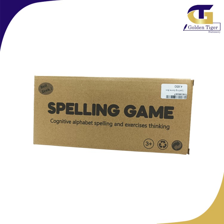 Spelling Game Box
