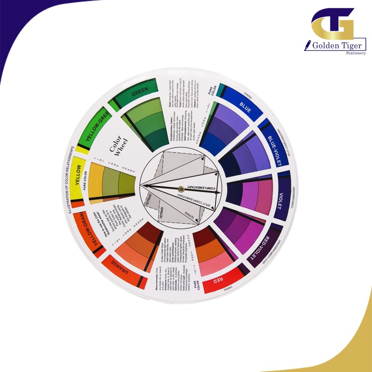 China Color Chart wheel Color Mixing Guide
