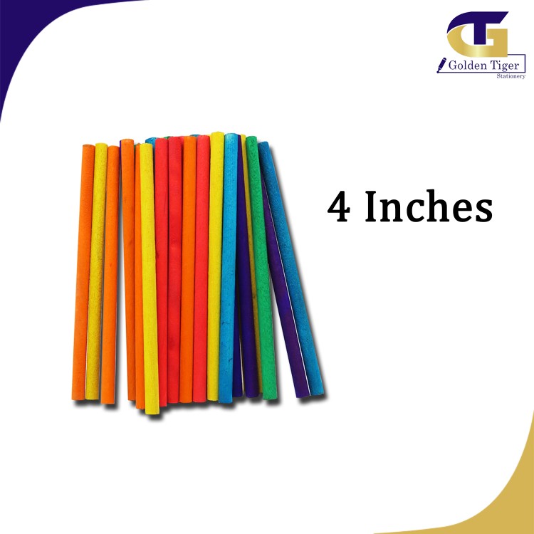 Candy Stick Round Color 10cm ( 50 pcs )