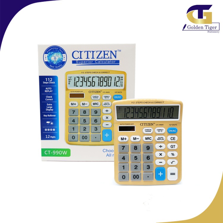Citizen Super Calculator CT-990W