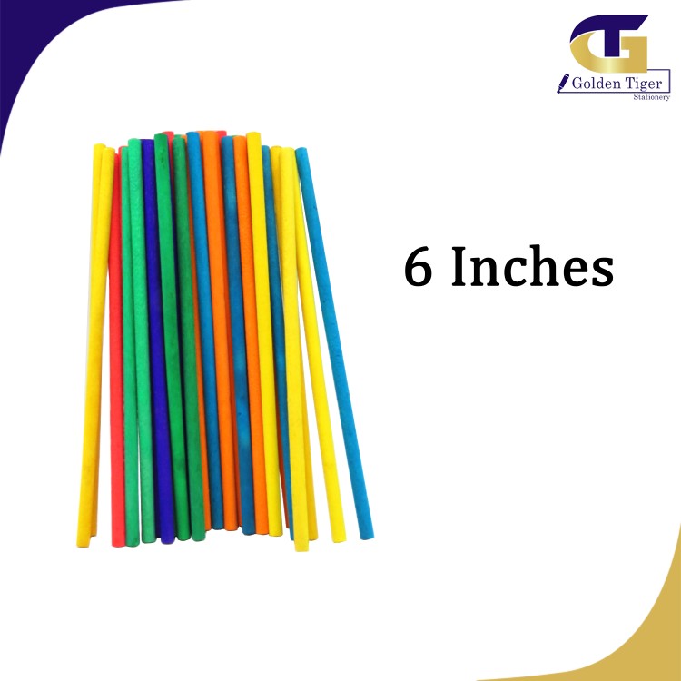 Candy Stick Round Color 15cm ( 50 pcs )