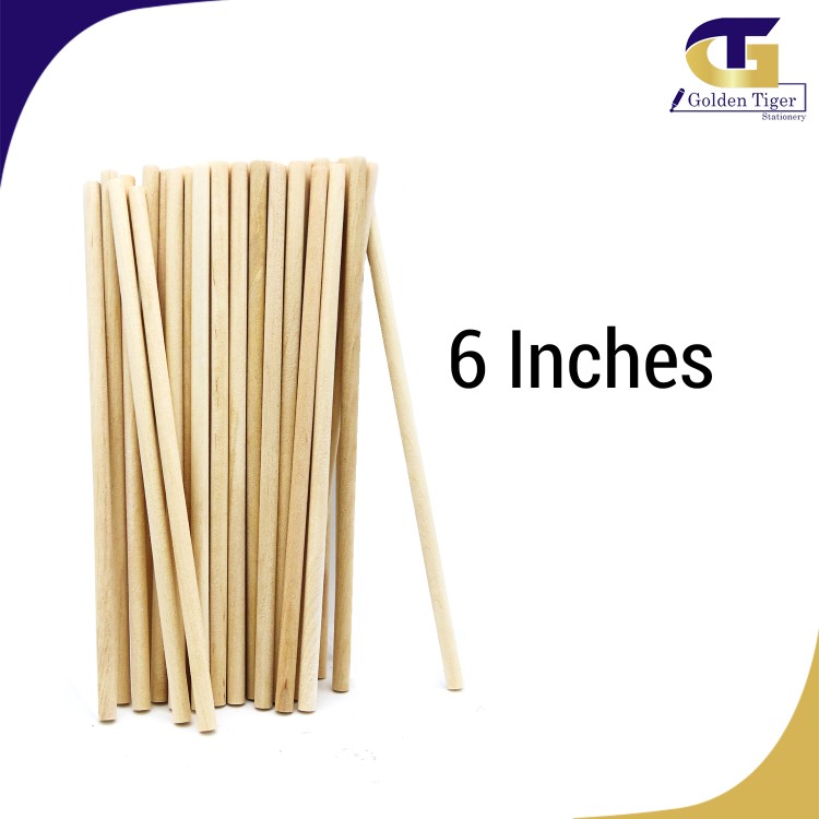 Candy Stick Round Brown 15cm ( 50 pcs )