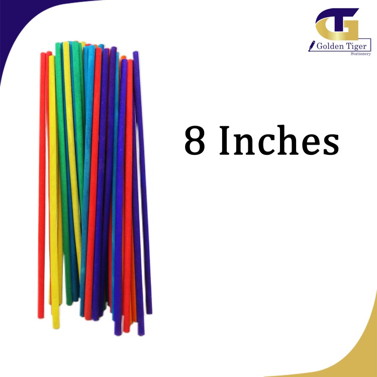 Candy Stick Round Color 20cm ( 50 pcs )