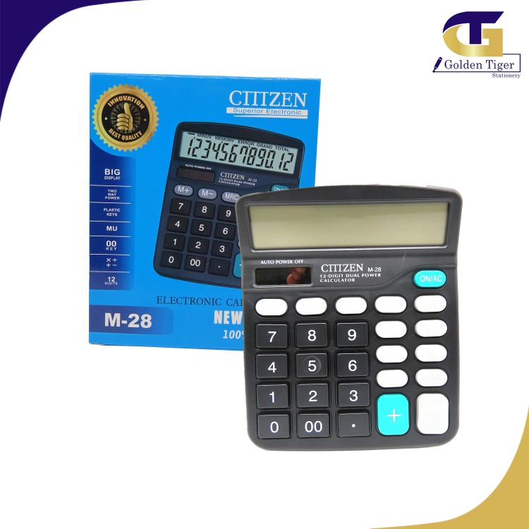 Citizen Calculator M28