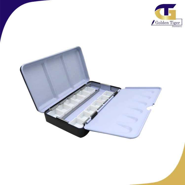 Palette water color paint box သံဘူးအမဲ