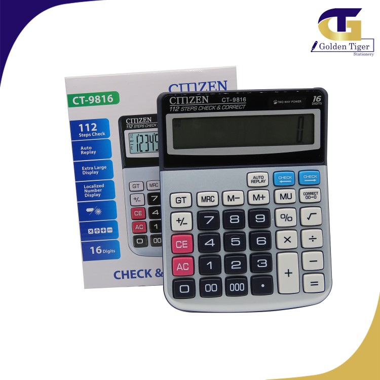 Citizen Calculator CT-9816 16digits
