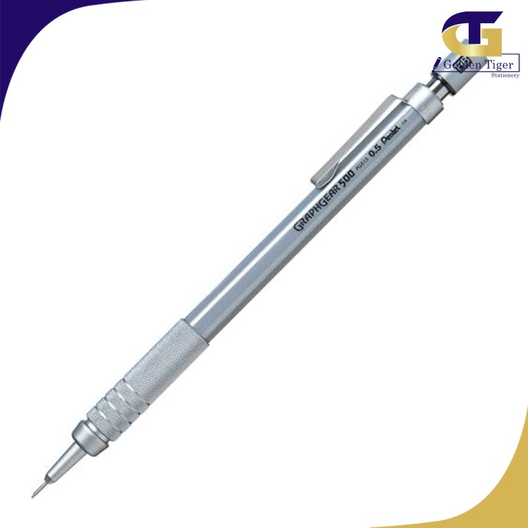 Pentel Graphite Gear 500 0.5mm PG515A Golden Tiger Stationery Store