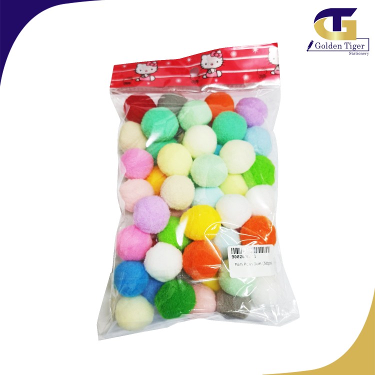 Pom Pom 3cm (50pcs)