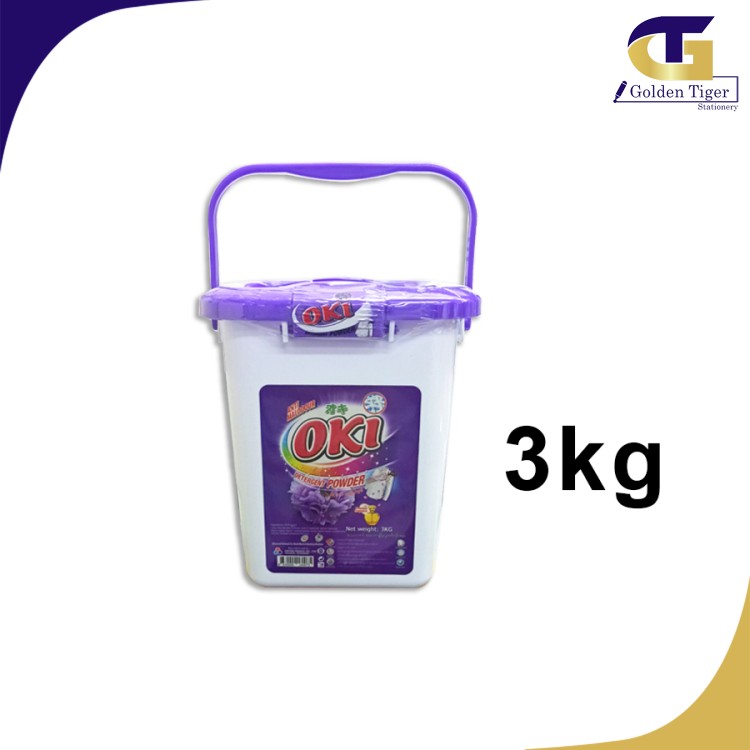 Oki Detergent Powder 3kg Pink