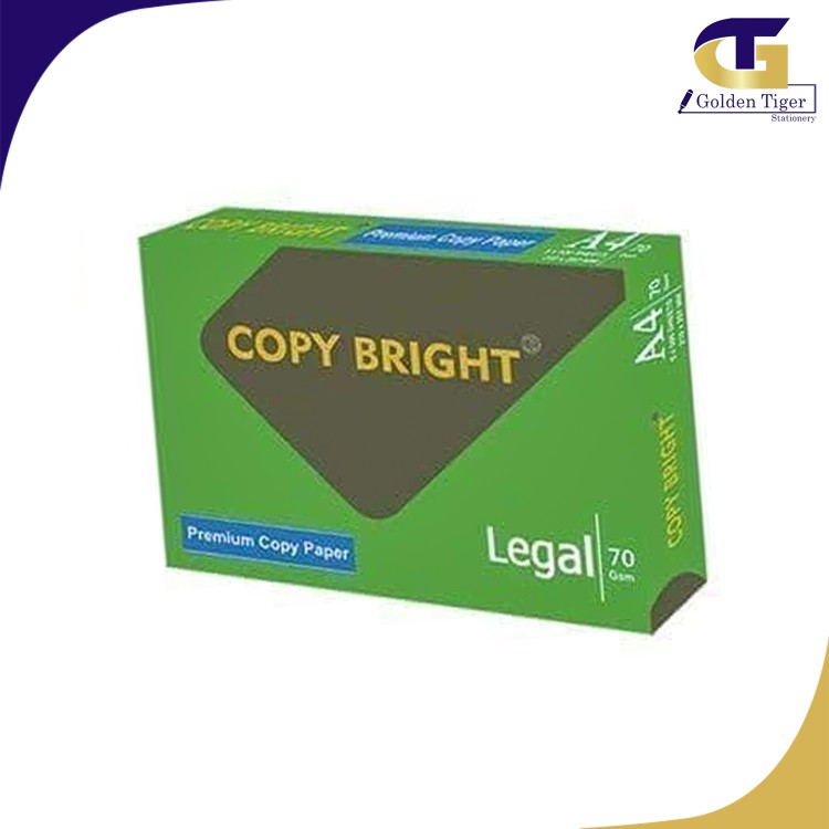 Copy Bright Paper Legal  ( 70g ) တထုတ်